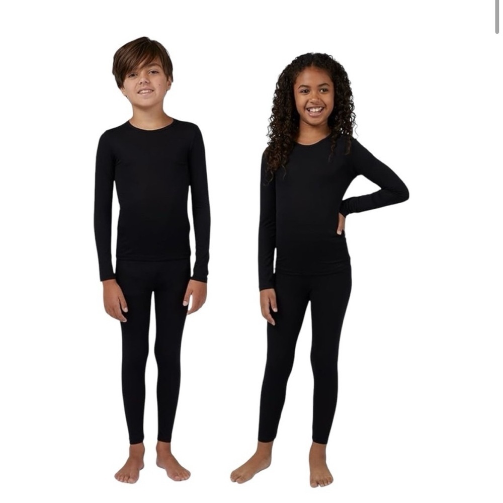 32 Degrees Heat LONG SLEEVE CREW NECK + LEGGING SET Unisex Size: XL (16-18) - Picture 2 of 11
